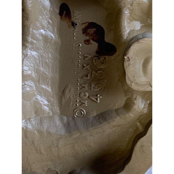 Vintage Burwood Wall Hanging Oval Frame Watermill Scene 4332 Rustic Decor 15" x - Picture 5 of 15